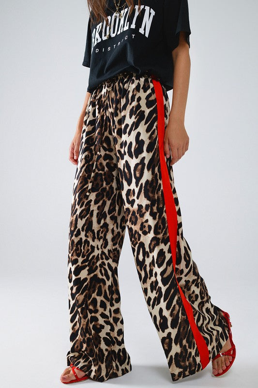 Cats Out The Bag Leopard Pants