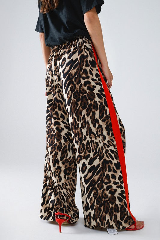 Cats Out The Bag Leopard Pants